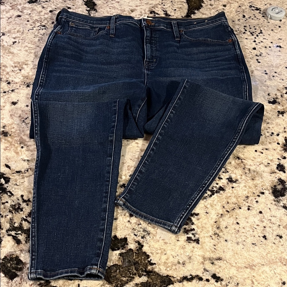 Madewell Dark Blue Skinny Jeans